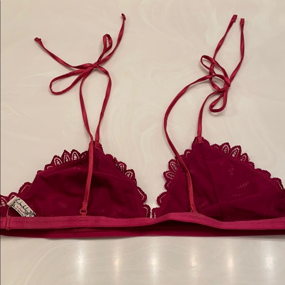 Intimately Free People Mila Shoulder Tie Bralette. - Picture 6 of 7